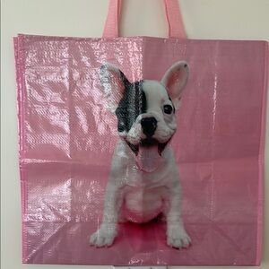 Pink Frenchie Dog Tote HomeGoods